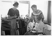 Utlåning till patient på Sjukhusbiblioteket, 1960-tal