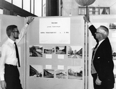 Utställning om Örebro på Medborgarhuset, 1968