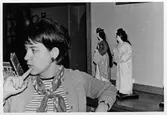 Barnboksdagen på Örebro Stadsbibliotek på Fabriksgatan, 1969