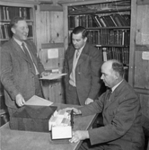 Öppnandet av Adolfsbergs filialbibliotek, 1940-tal