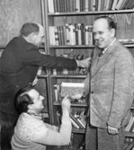 Öppnandet av Adolfsbergs filialbibliotek, 1940-tal