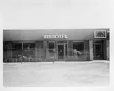 Entré till Vintrosa filialbibliotek, 1976