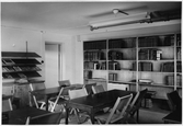 Studieplatser i Degerfors kommunbibliotek, 1955