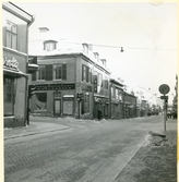 Västerås, kv. Lennart.
Nymans ur, Stora gatan mot öster, c:a 1940-1950-tal.