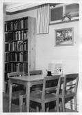 Studieplats i Fellingsbro Folkbibliotek, 1955