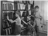 Barnavdelningen i Grythyttans Folkbibliotek, 1955