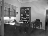 Arbetsrum på Hällefors Kommunbibliotek, 1950