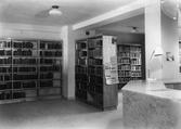 Utlåningsrummet på Kumla Folkbibliotek, 1939