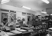 Länsavdelningen på Örebro Stadsbibliotek på Fabriksgatan, 1980