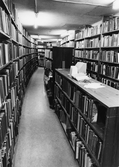 Magasin på Örebro Stadsbibliotek på Fabriksgatan, 1980