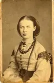 Porträtt av Sara Gustava Adelsköld (f. Brolin) (1844-1940).