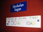 Förskolan Sagan i Baronbackarna fyller 50 år, 2007-11-07