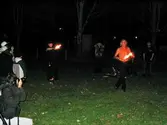 Fire Brigade vid ljusfesten i Baronbackarna, 2007-03-12