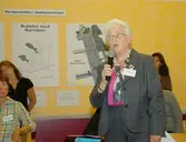 Tal på folkhälsodag i Baronbackarna, 2008-08-27