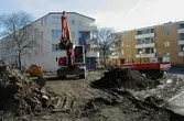 Grävarbeten i Markbacken, 2004-04-22