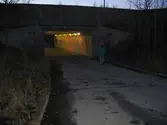 Mörk tunnel i Markbacken, 2005-11-09