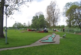 Minigolfbana i Örnsköldsparken i Markbacken, 2005-05-19