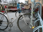 Cykelställ i Oxhagen, 2006-12-06