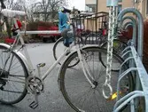 Cykelställ i Oxhagen, 2006-12-06