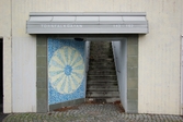 Mosaik vid trappa, Oxhagen, 2007-11-01