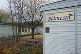 Förskolan Blåmesens skylt i Oxhagen, 2007-11-01