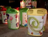 Papperskorgar i Brickebacken, 2007-12-11