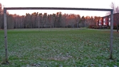 Gamla fotbollsmål i Varbergaparken, 2006-11-09