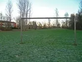 Gamla fotbollsmål i Varbergaparken, 2006-11-09