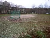 Fotbollsplan i Varbergaparkens södra del, 2006-11-10