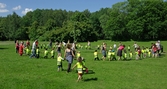 Förskolornas midsommarfirande i Varbergaparken, 2012-06-21