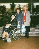 Besök på Mariebergs stormarknad, 1988