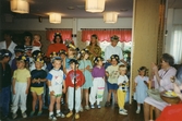 Nationaldagen firas med dagisbarnen, 1990 juni