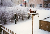 Snöfall på uteplatsen, 1991