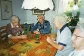 Höstlöven diskuteras och blir till en fin tavlaa, 1991