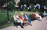 Brukare i Centralparken, 1999