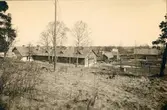 Latrinstation i Nykvarn med kontor och bostad Åhyddan, Linköping ca 1920