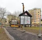 Informationstavla i Brickebacken, 2016-04-04