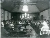 Västerås, Timmermansgatan 2.
Konsums möte i Folkets Hus, Västerås.1930-1940-talet.