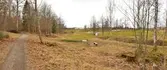 Utkastplats vid Örebro frisbeegolfbana, Åstadalsvägen, 2016-04-04