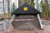 Grus- och sandförråd i Adolfsberg, 2016-04-05