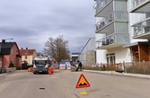 Nybyggnation på Räntmästargatans östra del, 2016-04-14