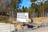 Vägbygge i Bettorpsskogen, 2016-04-12