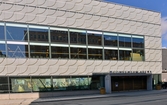 Conventum Arena från Fabriksgatan, 2016-04-19