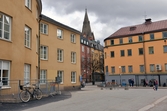 Bakgården till Konserthuset på Fabriksgatan, 2016-04-19