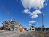 Nybyggnation av lägenheter i Sörbyängen, 2016-04-11