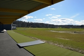 Plats för utslagsträning på Gustavsviks golfbana, 2016-04-11