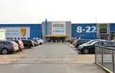 Entré till Coop Forum i Mariebergs köpcentrum, 2016-05-04