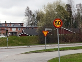 Vägskyltar på Adolfsbergsvägen, 2016-04-18