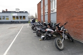 Mopedparkering vid Tullängsskolan, 2016-05-04