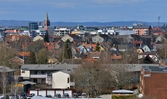 Vy över Örebro, 2016-05-04